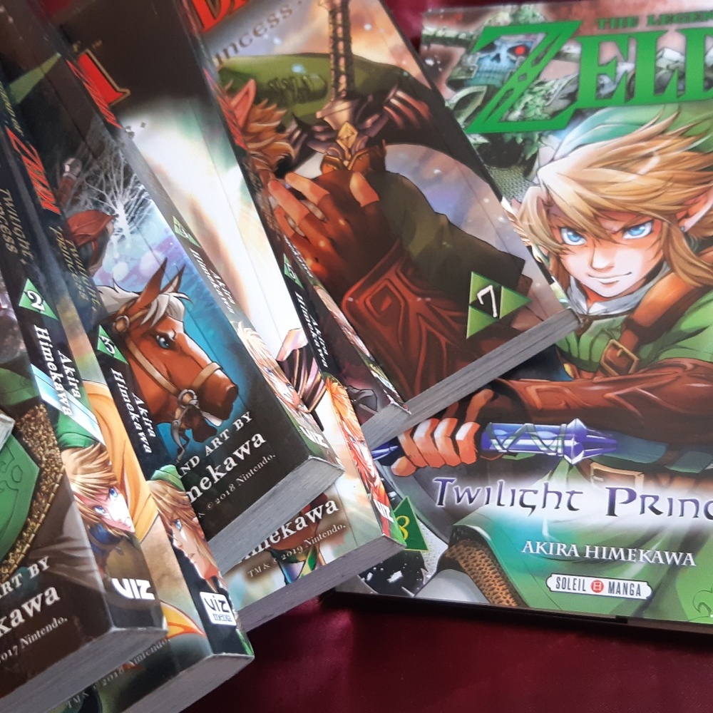 Zelda Twilight Princess Manga 1-8